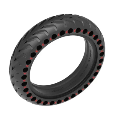 Pneu 8.5x2 Pouces Plein Pour Trottinette Électrique Xiaomi M365 / PRO / 1S / Essential / Pro 2 / Mi 3 Renforcé Anti crevaison ROUGE
