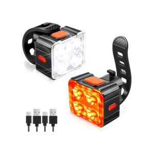 Feu Avant LED Rechargeable Carré Model 1