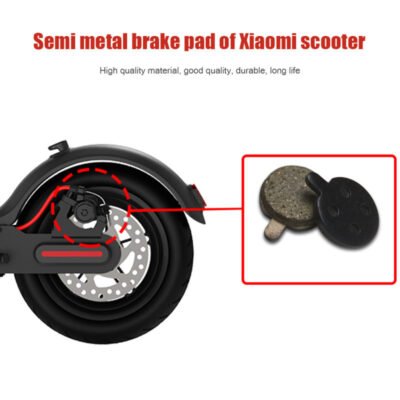 Lot de 2 Plaquettes De Frein Pour Trottinette Électrique Xiaomi M365 / ESSENTIAL / PRO
