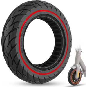 Pneu Plein 10x2.125 Pouces Increvable Pour Trottinette Électrique